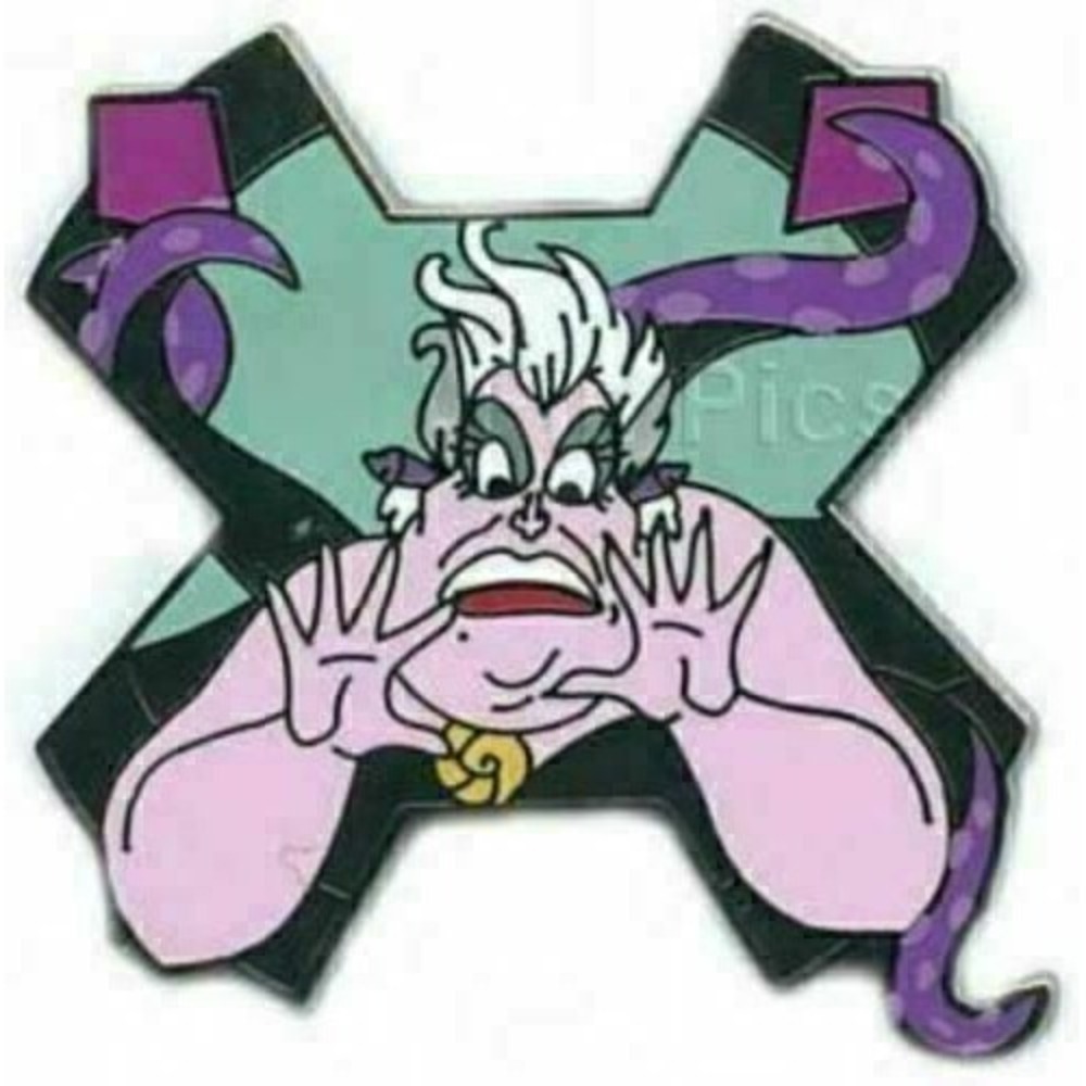 Disney Ursula Little Mermaid‎ Villain Sea Witch 2009 Puzzle Pin 68967